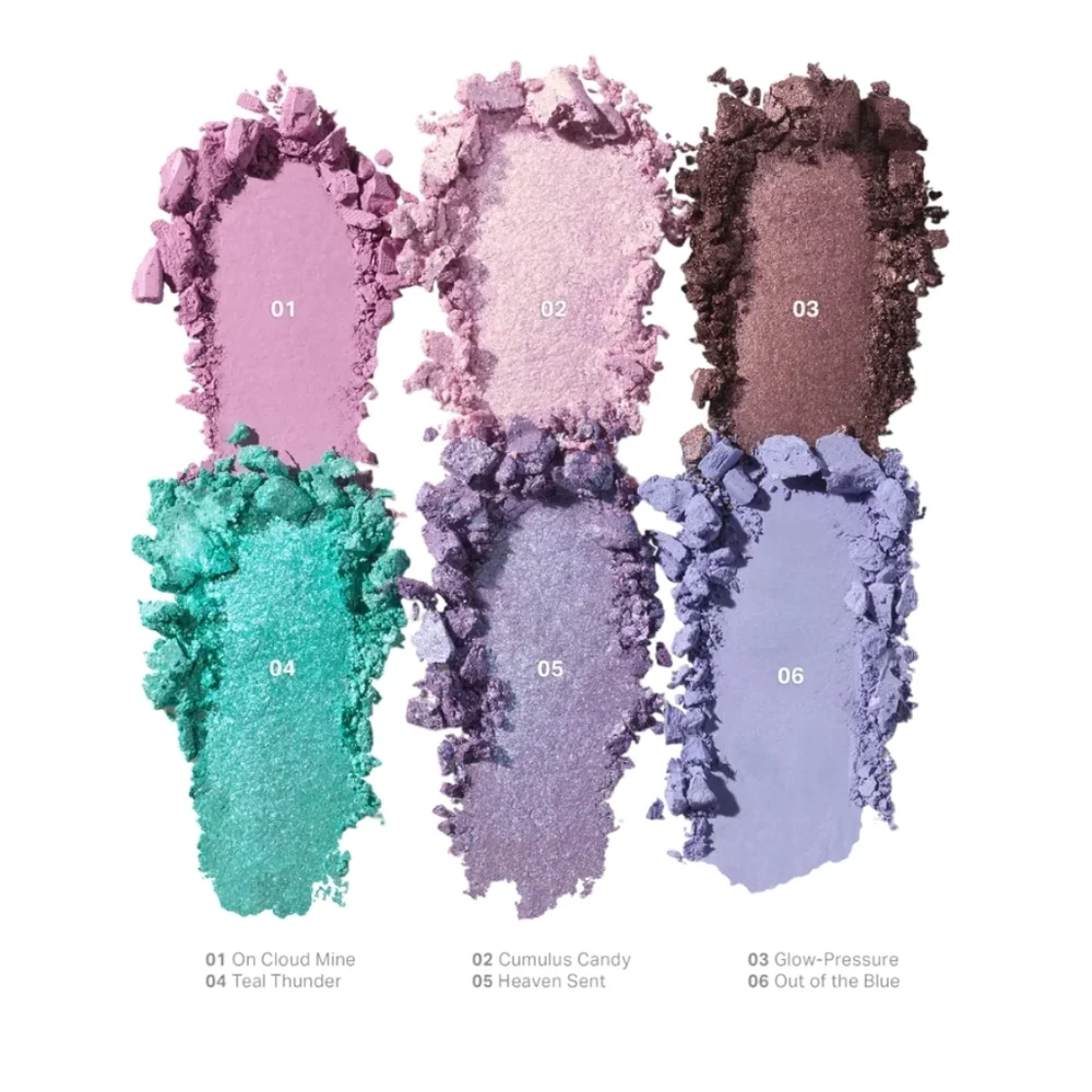Morphe ChromaPlus 6-Pan Eyeshadow Palette 🎨 Shade: Sky-Fi ✨🆕